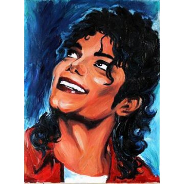 Michael Jackson Old Diamond Painting Kit - DIY