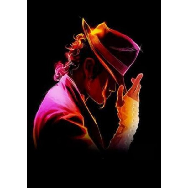 Michael Jackson Colors Diamond Painting Kit - DIY