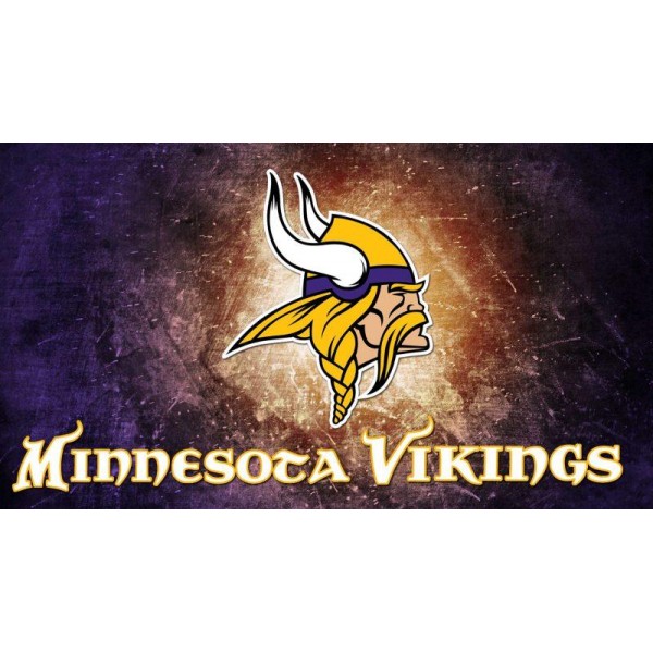 Minnesota Vikings Colors Diamond Painting Kit - DIY