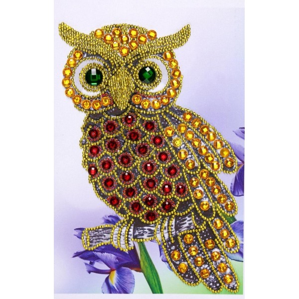 Owl Special Shapes Diamond Painting Kit - DIY