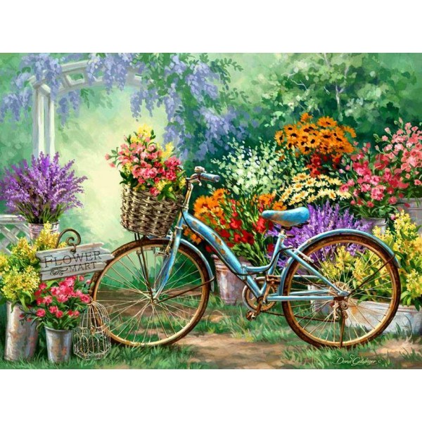 Flower Diamond Painting Kit - DIY Flower-11