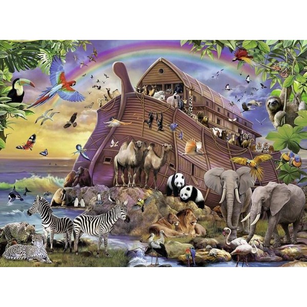 Noah's Ark Animals Diamond Painting Kit - DIY