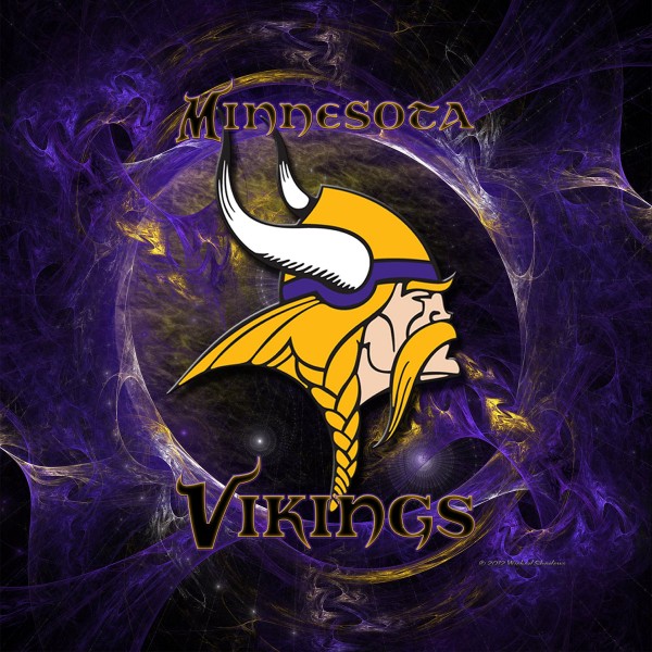 Minnesota Vikings Color Diamond Painting Kit - DIY